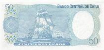 Cile 50 Pesos - Arturo Prat - 1981 - P.151