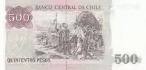 Cile 500 Pesos -  Pedro de Valdivia -  2000 - UNC - P.53