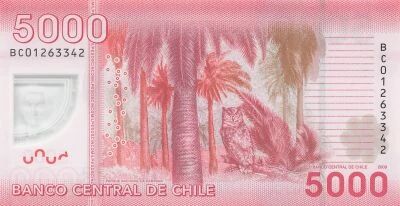 Cile 5000 Pesos - Gabriela Mistral - 2009 - P.163