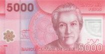 Cile 5000 Pesos - Gabriela Mistral - 2009 - P.163