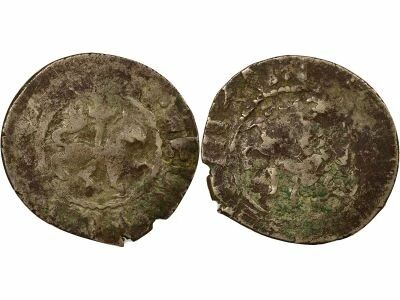 Cilician Armenia Oshin / Leo IV - Silver Takvorin - 1308 / 1342 Sis