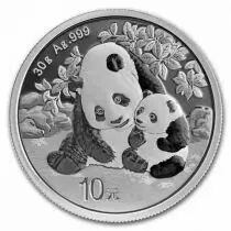 Cina  10 Yuan - Panda 30g - 2024 Argent