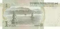 Cina 1 Yuan - Mao - Landscape - 1999 -  Serial IK66
