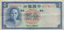 Cina 1 Yuan - Sun Yat-Sen - 1937 - P.79
