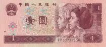 Cina 1 Yuan - Women - Great wall of China 1996 - Serila FP - P.884g
