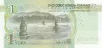 Cina 1 Yuan Mao - Mountain - - 2019 - UNC - Serial GD17