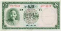 Cina 10 Yuan - 1937 - P.81