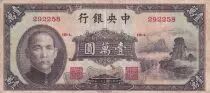 Cina 10000 Yuan -  Head of SYS - Landscape - 1947 - P.314