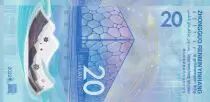Cina 20 Yuan - Winter games of Beijing - 2022 - UNC - Polymer -  P.NEW