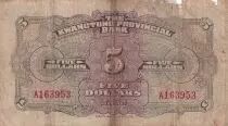 Cina 5 Dollars - Kwangtung - 1936 - VG+