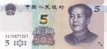 Cina 5 Yuan Mao - Mountain - 2020 - UNC - Serial DE10