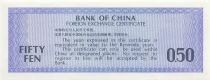 Cina 50 Fen - Foreign Exchange Certificate - 1979 - P.FX2
