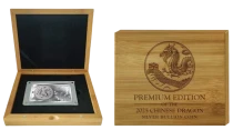 Cina Premium Edition of the Chinese Dragon 2 oz + 1 oz 2026 BU/BE