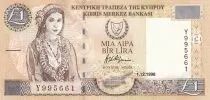 Cipro 1 Pound - Cypriot - Handcrafts - 1998 - P.60b