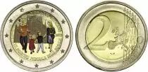 Citt� del Vaticano 2 Euros - 7th World meeting of family - Colorised - 2012