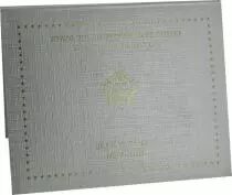 Citt� del Vaticano Proof set of 2005 - Sede Vacante - 8 coins in Euros