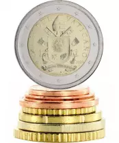 Citt&agrave; del Vaticano VATICAN Euro Series Coat of Arms of the Papal City 2023