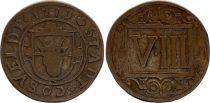 Coesfeld 8 Pfennig  Arms - 1713