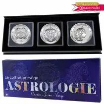 Coffret ASTROLOGIE Cancer - Lion - Vierge\  - comprenant 3 bullions 1 once - Exclusif Emonnaies\ 