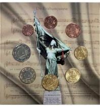 Coffret BU Euro - 3 s&eacute;rie de la 1 centime &agrave; la 2 euros + 1 m&eacute;daille - 2010