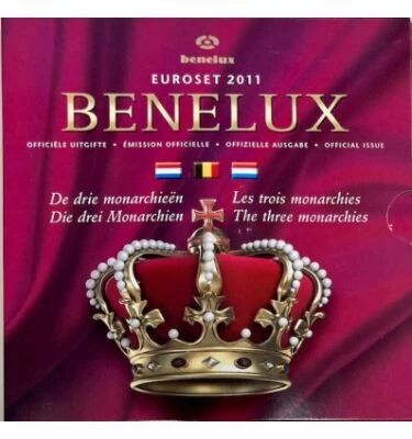 Coffret BU Euro - 3 s�rie de la 1 centime � la 2 euros + 1 m�daille - 2011