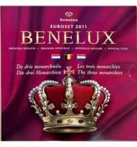 Coffret BU Euro - 3 s&eacute;rie de la 1 centime &agrave; la 2 euros + 1 m&eacute;daille - 2011