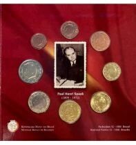 Coffret BU Euro - 3 s&eacute;ries de la 1 centime &agrave; la 2 euros + 1 m&eacute;daille - 2004