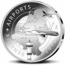 Coffret BU Euro 2019 BENELUX - Les A&eacute;roports du Benelux