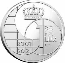 Coffret BU Euro 2021 BENELUX - 20 ans après la fin des monnaies nationales
