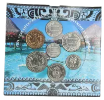 Coffret BU Franc du Pacifique 2001 - Polyn&eacute;sie