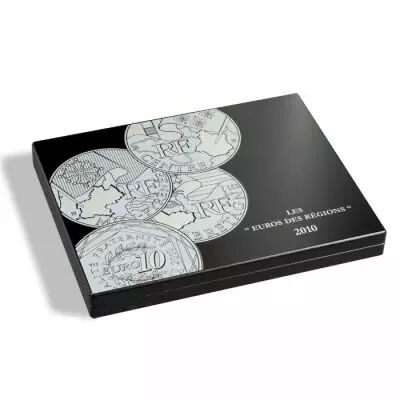 Coffret Numismatique VOLTERRAUNO deluxe  pour 27pi�ces de10? EUROS DES R�GIONS 2010\ \ 
