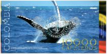 Colombia (Club de Medellin) 10000 Cafeteros, Isla Gorgona : Boat Bird - Whale - 2014