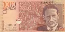 Colombia 1000 Peso J. Eliecer Gaitan - 2001