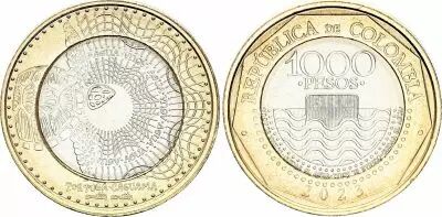Colombia 1000 Pesos - Turtle - 2023 - Bimetal