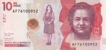 Colombia 10000 Pesos - V. Gutierrez de Pineda - 2018 - UNC - P.460