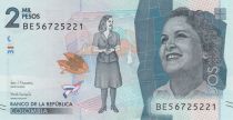Colombia 2000 Pesos - Débora Arango Perez - 2019