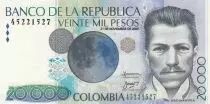 Colombia 20000 Pesos - Julio Garavito - 21-11-2006 - Serial 45221527