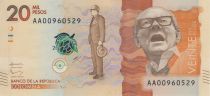 Colombia 20000 Pesos Alfonso Lopez Michelsen - 2015 (2016)