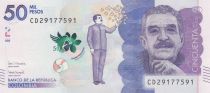 Colombia 50000 Pesos Gabriel Garcia Marquez - 22020 (2021)