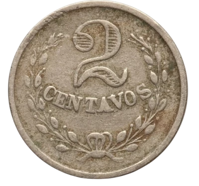 Colombie 2 Centavos - Lazareto 1921 - Colonie de l�preux
