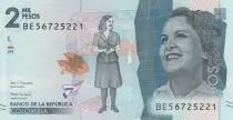 Colombie 2000 Pesos - Débora Arango Perez - 2019