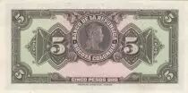 Colombie 5 Pesos Oro, Gal Cordoba - 1944 - Neuf - P.386c