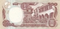 Colombie 500 Peso Oro Oro, Gal Santander - Bogota - 1993