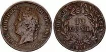 Colonias francesas 10 Centimes Louis-Philippe I - 1841 A Paris