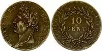 Colonie francesi 10 Centimes Charles X - 1827 H La Rochelle - VF