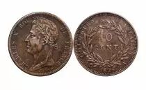 Colonie francesi 10 Centimes Charles X