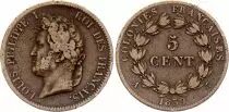 Colonie francesi 5 Cent - Louis-Philippe I - 1839 A Paris