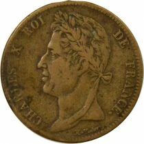 Colonies Fran&ccedil;aises Guyane / S&eacute;n&eacute;gal, Charles X - 5 Centimes - 1825 A Paris