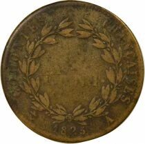 Colonies Fran&ccedil;aises Guyane / S&eacute;n&eacute;gal, Charles X - 5 Centimes - 1825 A Paris