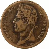 Colonies Françoises COLONIES FRANCAISES, CHARLES X - 5 CENTIMES 1825 A PARIS